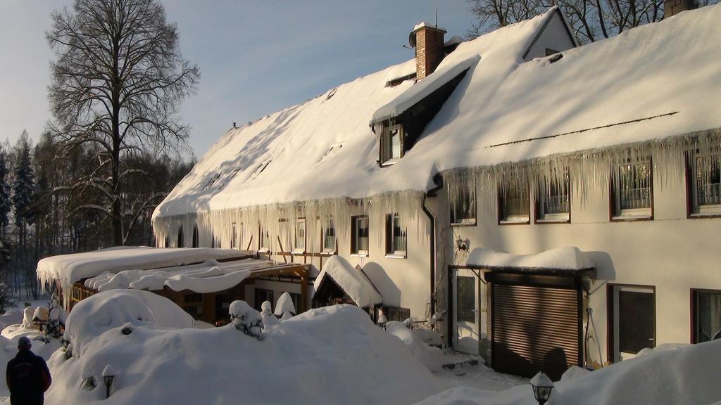 Gaststaette & Pension Oelmuehle Oberschona Exterior photo